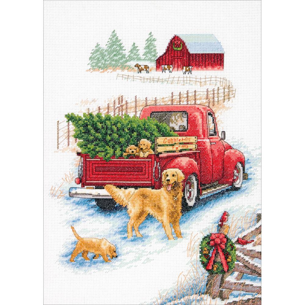 Winter Ride Counted Cross Stitch Kit